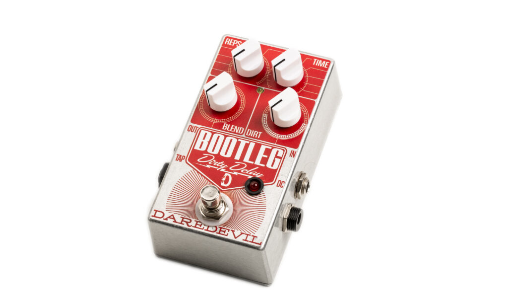 Das Daredevil Pedals Bootleg Dirty Delay ist nichts für saubere Delay-Sounds, eher etwas für Freunde von „noisigen“ Klangcollagen.