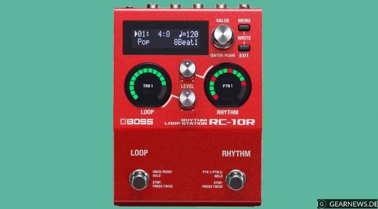 Boss RC-10R Looper Front Teaser