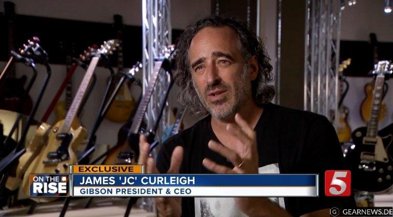 Gibson CEO James ‚JC‘ Curleigh