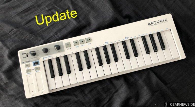 Arturia Keystep Update