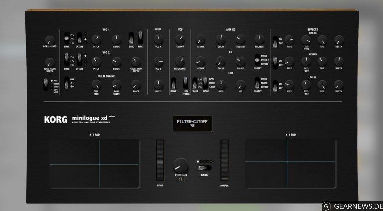 Korg Minilogue XD Editor und Controller