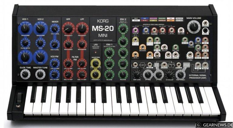 Oversynth Overlay MS20 Mini