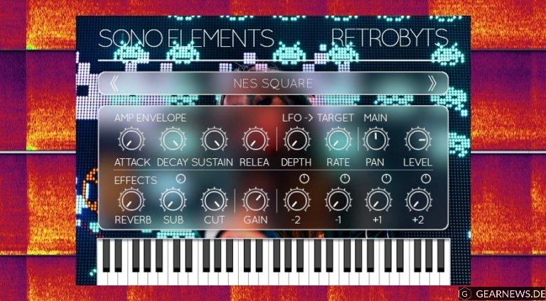 Sono Elements RetroByts – C64 und NES Retro-Sounds in einem Synthesizer