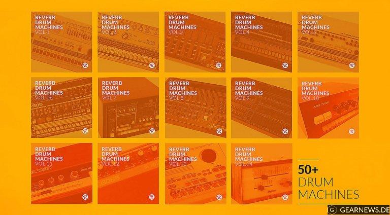 Reverb verschenkt über 50 Drummachine Sample Packs im Wert von 850 Euro!