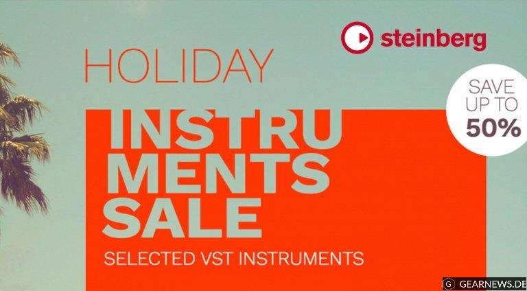 Steinberg Holiday Sale für alle Instrumente – 50 Prozent Rabatt!