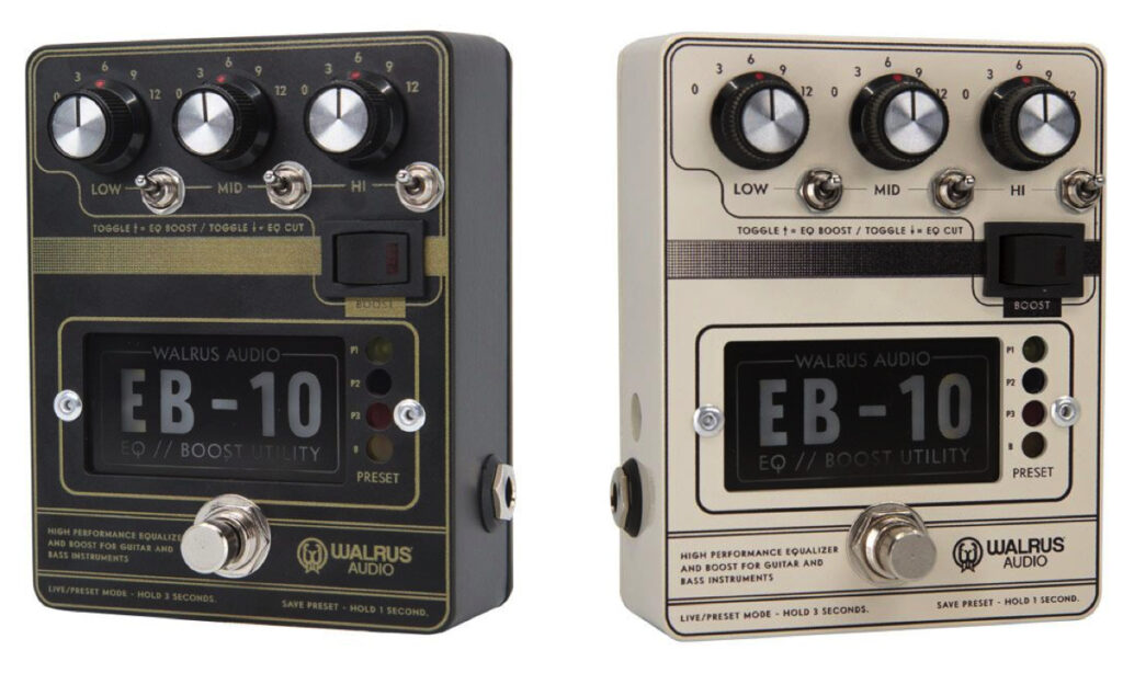 Walrus Audio EB-10 in black und creme