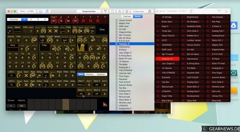 Patch Base Synthesizer Editor gibt es jetzt kostenlos für macOS!