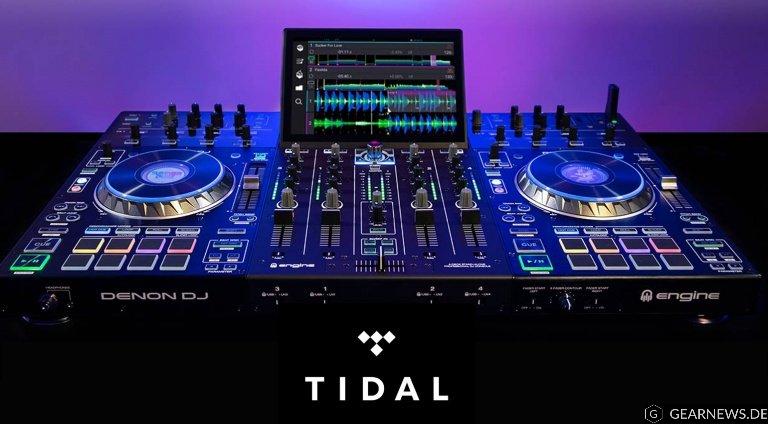 Denon DJ PRIME 4 Firmware 1.4 mit WIFI und TIDAL Streaming