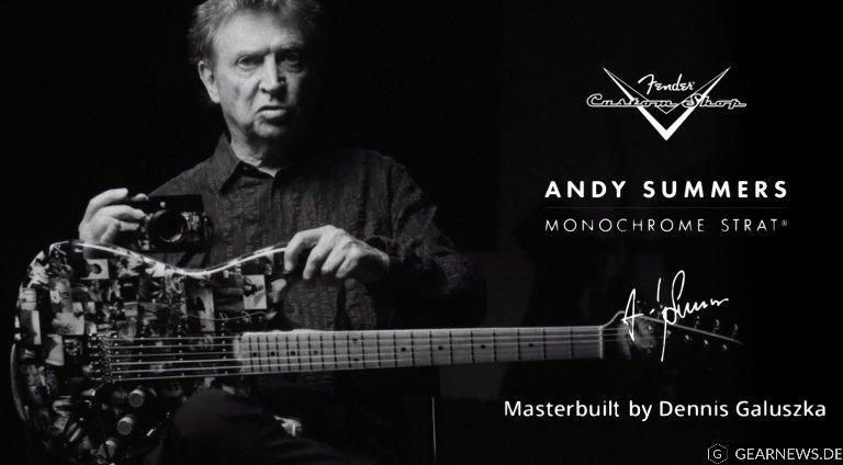 Fender Andy Summers Monochrome Stratocaster