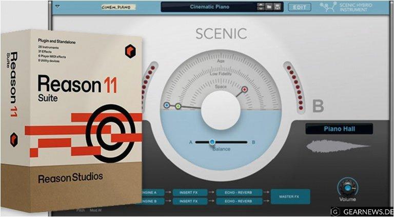 Reason Studios zeigt Scenic – ein Cinematic Dream Instrument