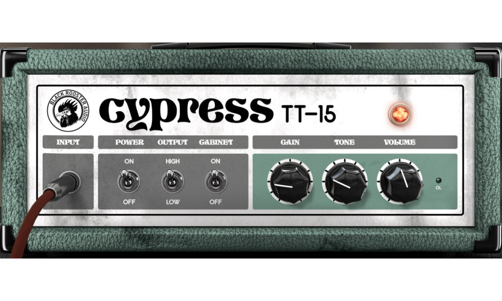 Das Design des Cypress TT-15 erinnert an einen Gitarren Amp.