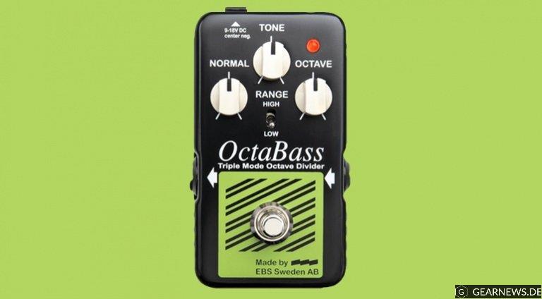 EBS OctaBass Blue Label Effekt Pedal Teaser