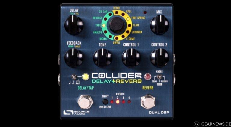 Source Audio Collider Delay Reverb