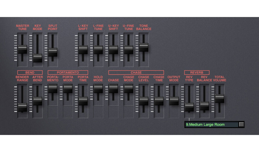 Portamento ermöglicht die bei analogen Synthleads beliebten Gleiteffekte, für echoartige Effekte kann Chase verwendet werden. (Foto: Matthias Sauer)