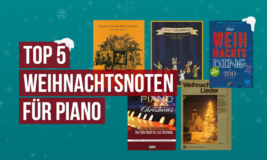 5 Weihnachtsalben für und Keyboard