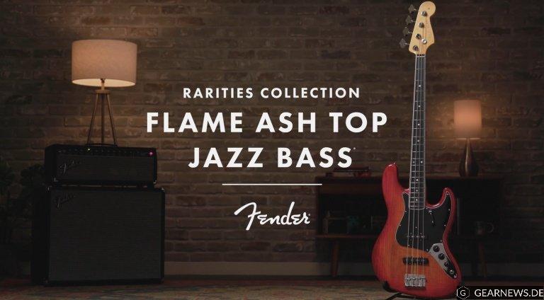 Fender Rarities Flame Ash Top Jazz Bass