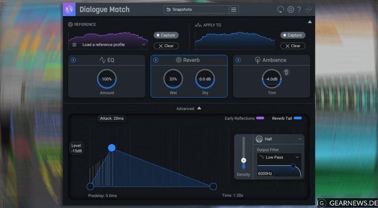 iZotope Dialogue Match: Räume klonen leicht gemacht!