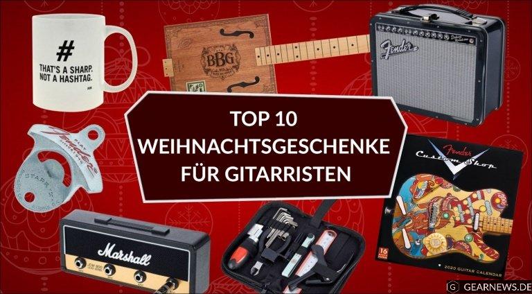 Weihnachtsgeschenke für Gitarristen