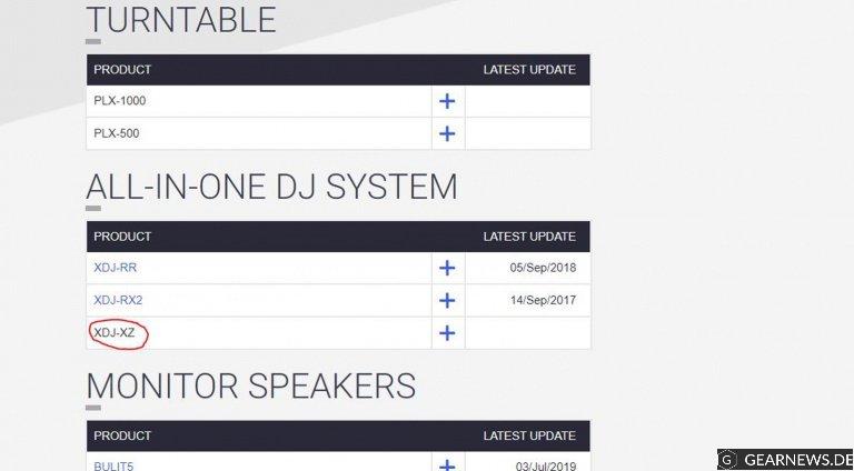 Wann kommt der Pioneer XDJ XZ?