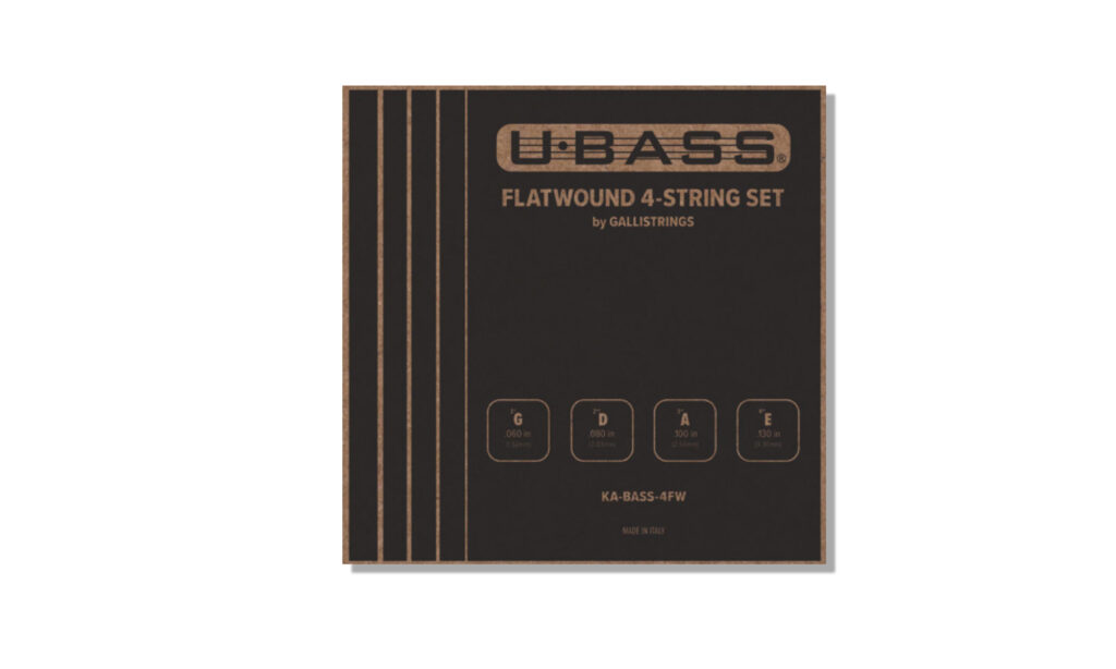 KALA U-Bass Flatwound String Set, 4-String (by Gallistrings)