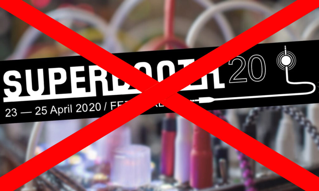 Superbooth 2020 wegen Coronavirus abgesagt! (Quelle: Superbooth)