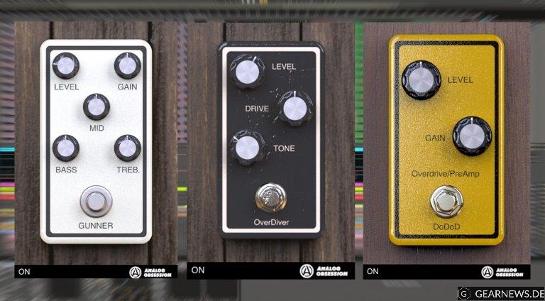 Analog Obsession präsentiert mit The Classics drei neue Overdrive Emulationen