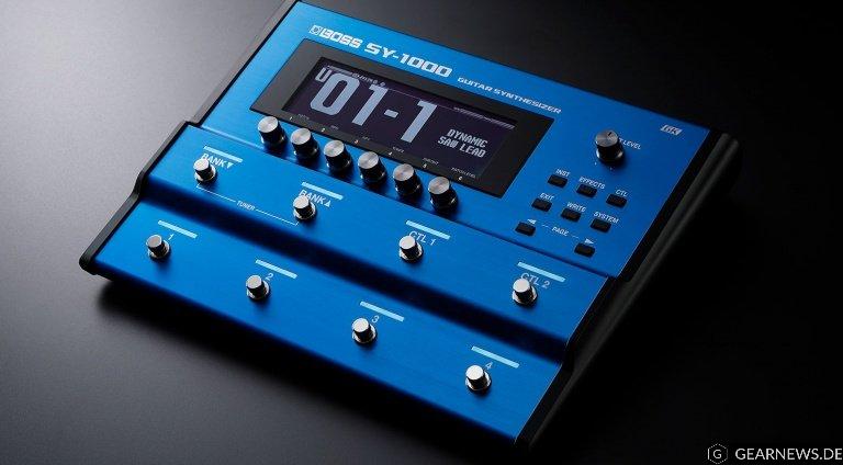 Boss SY-1000 Gitarren Synthesizer Effekt Pedal Teaser