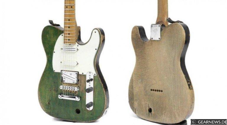 Francis Rossis battered Status Quo Fender Telecaster sells at auction