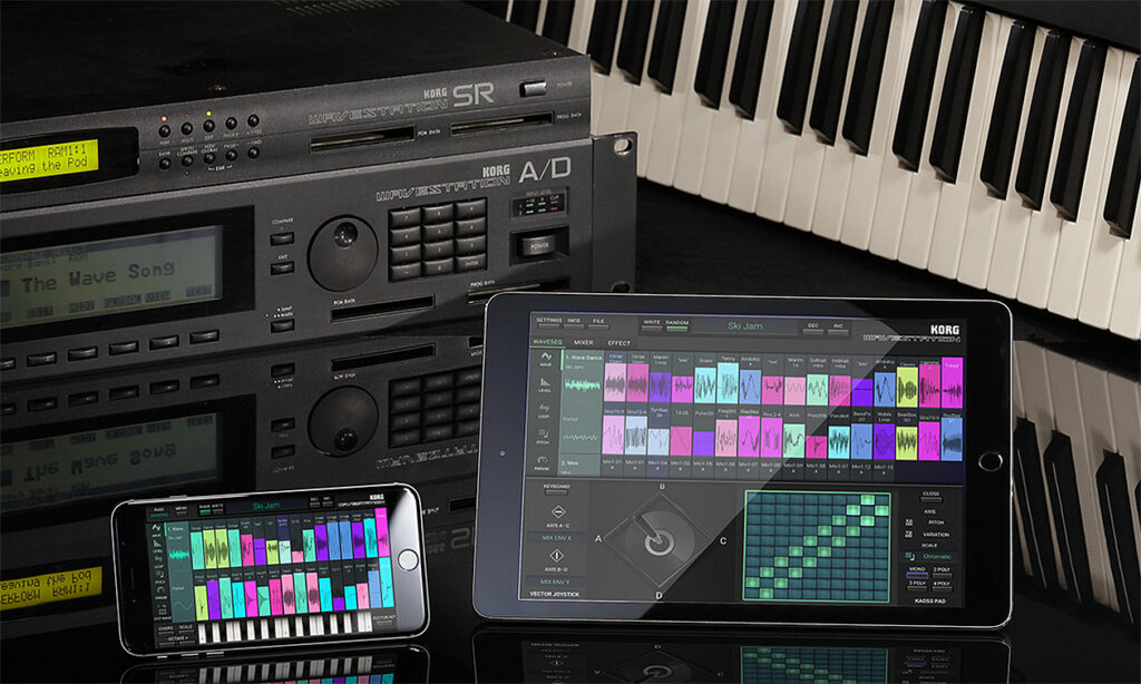 Korg iWavestation: Die Wavestation für iOS-Geräte aus 2016 (Foto: Korg)