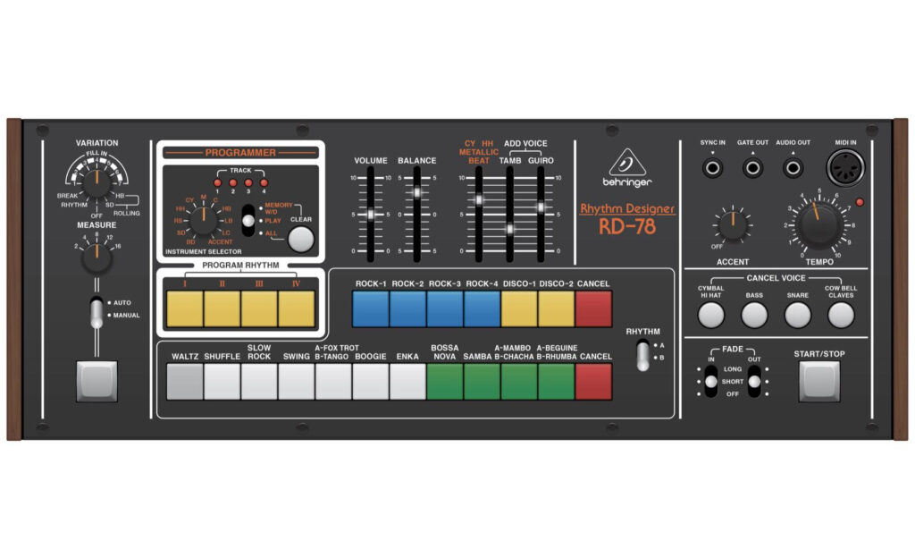 Behringer CR-78 | Erster Entwurf aus der Community