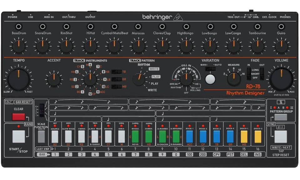 DR-78 Entwurf 'Ken' (Quelle: Behringer)