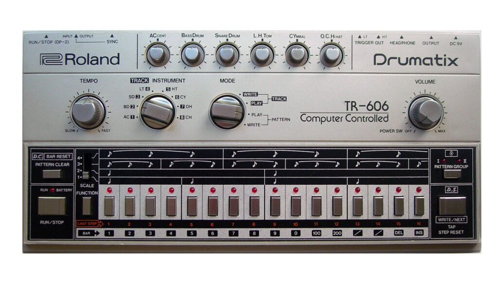 Roland TR-606 Drumatix von 1981. (Foto: Vintage Explorer)