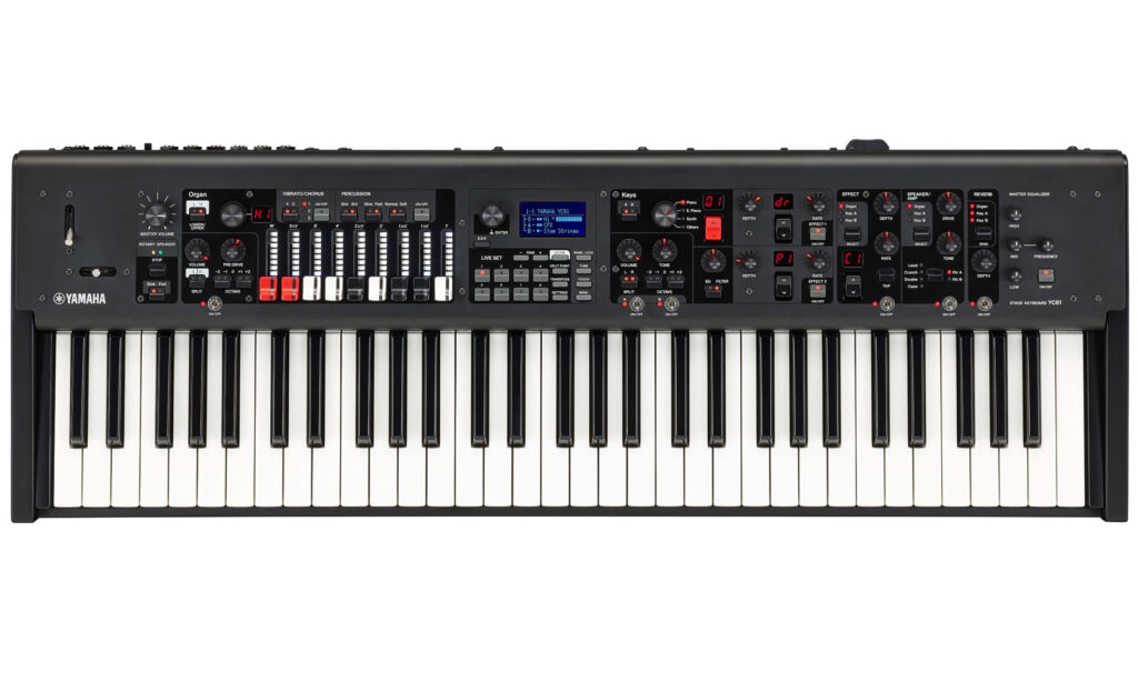 Yamaha YC61 Stagekeyboard (Bild zur Verfügung gestellt von Yamaha)