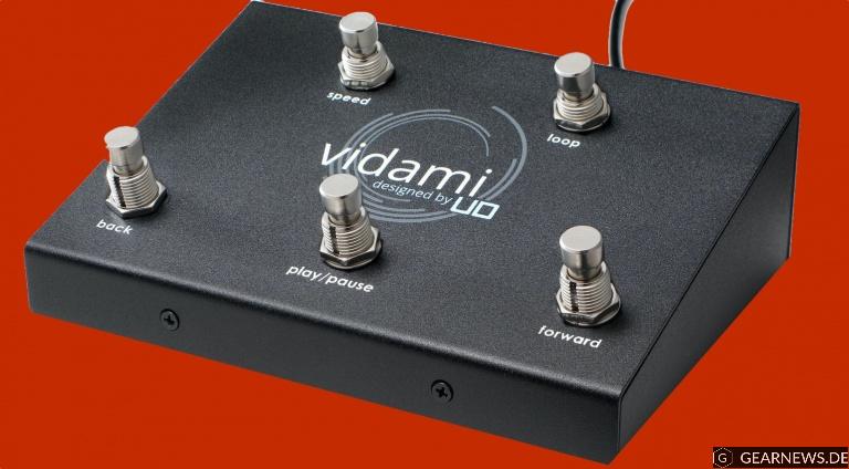 Vidami Pedal Youtube Controller Slant Teaser