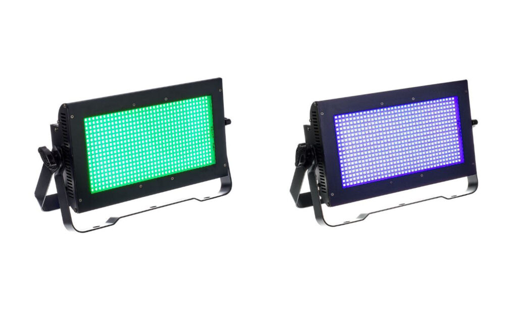 LED UV Fluter und Strobe, Blinder, Wash Light: CAMEO Thunder Wash 600 UV und 600 RGB