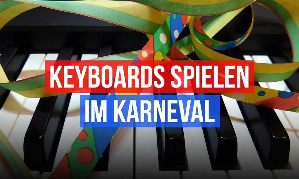 Karneval – Konfetti-Alarm für Keyboarder