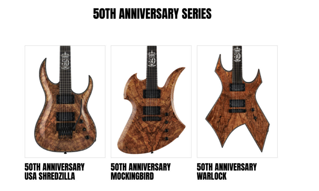 BC Rich 50th Anniversary Series