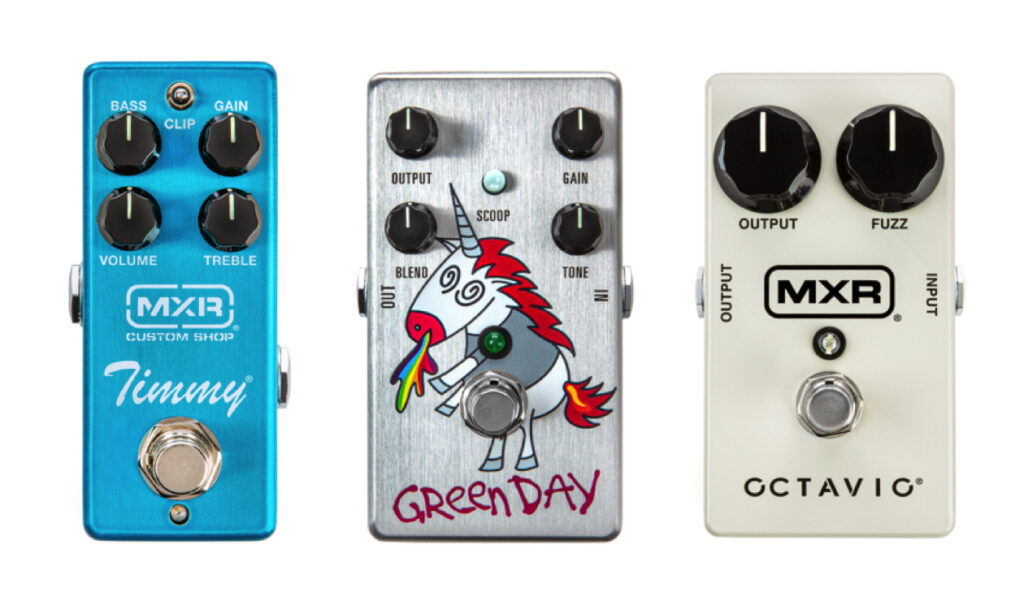 MXR Timmy Overdrive, MXR Dookie Drive V3 Ltd., MXR Octavio Fuzz