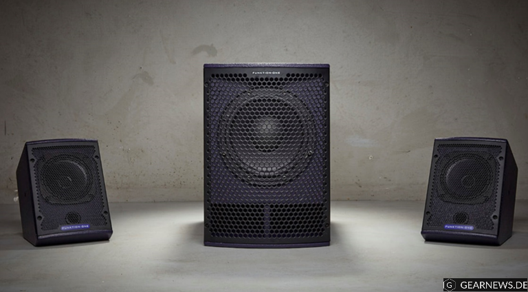 Funktion-One F5 Speaker und SB8 Sub