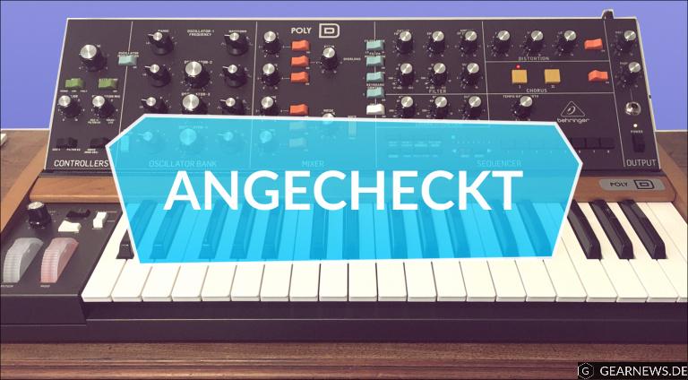 Behringer POLY D angecheckt