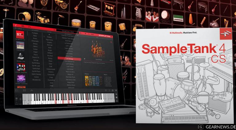 IK Multimedia veröffentlicht kostenloses SampleTank 4 Custom Shop Plug-in