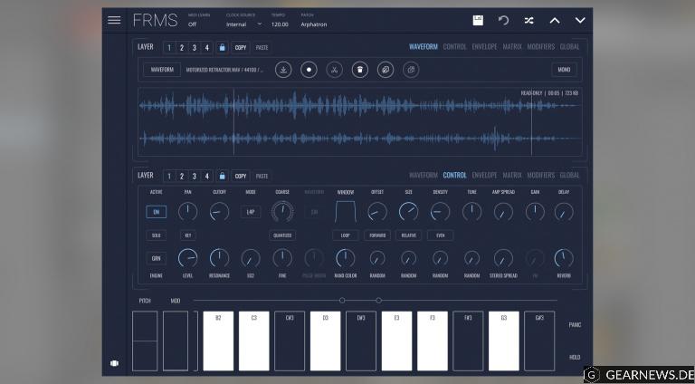 Imaginando FRMS Granular Synthesizer