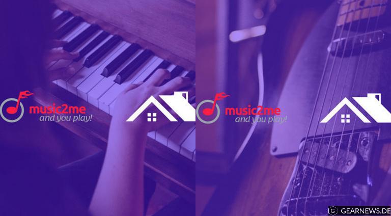 Deal: music2me Piano & Gitarre Stay@HomeSpecial für 1 Euro!