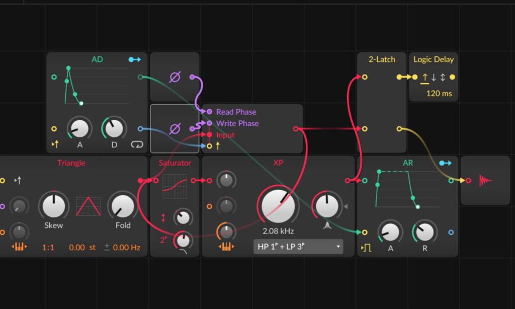 Alle neuen Module in einem Instrument, dazu eine Neuerung beim AD-Envelope und die Hüllkurve kann nun geloopt werden.