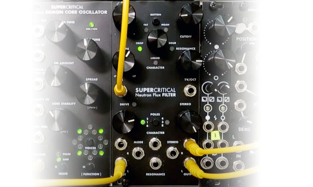 Superbooth 2020: Supercritical Synthesizers Neutron Flux Filter (Foto: Supercritical Synthesizers)