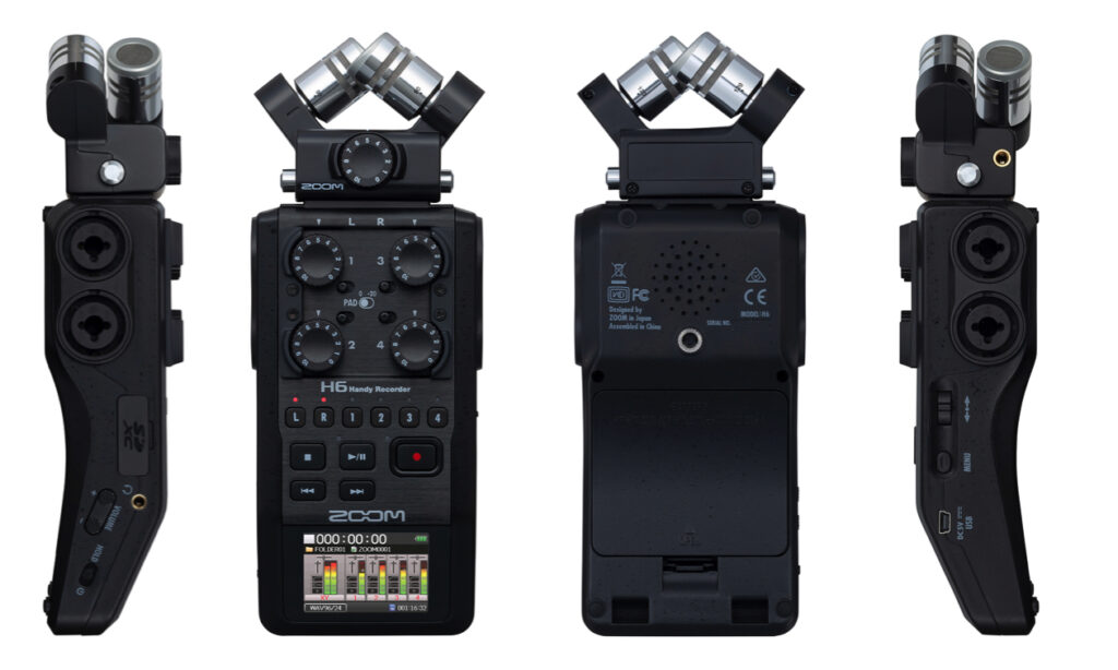 Zoom H6 Black Handy Recorder