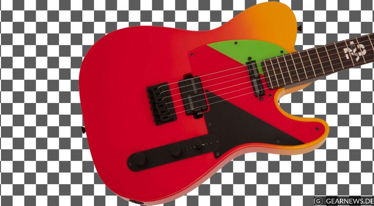 Fender Japan Neon Genesis Evangelion Asuka Telecaster Teaser