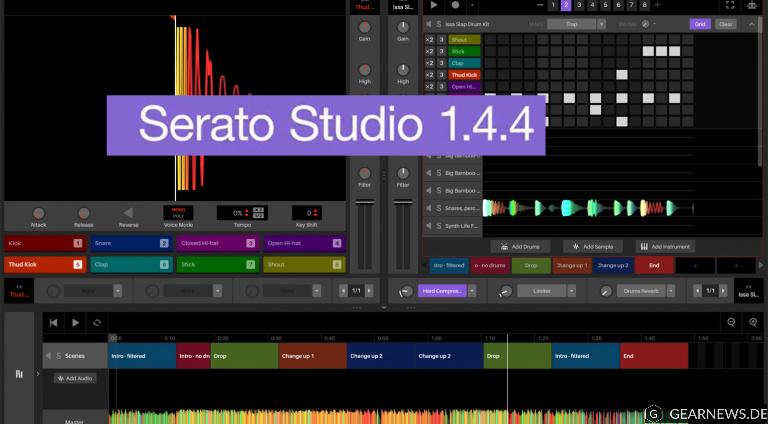 Serato Studio 1.4.4 bringt Updates und Free-Version