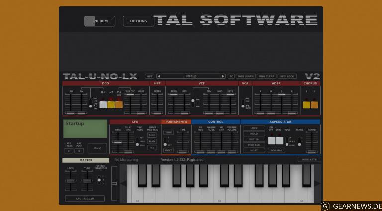 TAL Software TAL-U-NO-LX