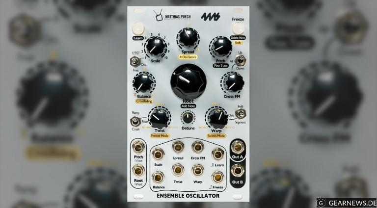 4ms Ensemble Oscillator Modul